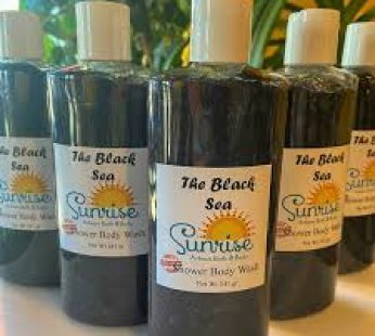 Sunrise Black Soap Body Wash